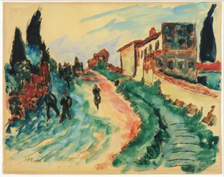 Italian maisema