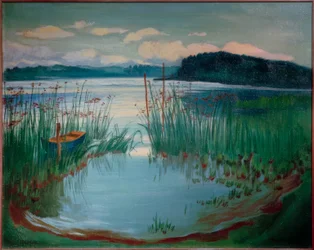 Aamutunti järvellä (Koser-järvi) / 1940