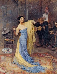 Tanssija Marietta di Rigardon muotokuva, 1904