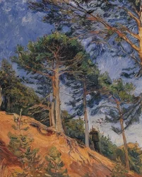 Metsästäjä rinteellä. 1903