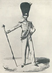 17. rykmentti, rumpumajuri 1830, 1830 1909