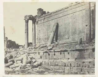 Baalbeck (Heliopolis), Jupiterin temppeli, itäinen julkisivu; Syyriaa