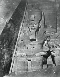 Kolossaalipatsas, Egypti, 1852.