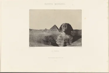 Keski-Egypti. Sfinksi.