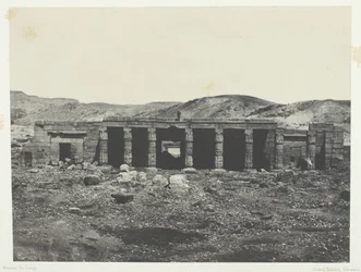 Gournah, Menephta I:n palatsi, Thebes, 184951, painettu 1852.