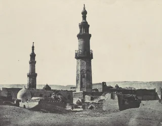 Ylä-Egypti. Girgeh. Ali-Beyn moskeija, 1850.