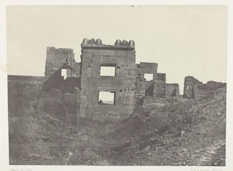Medinet-Habou, Gynécée de Ramsès-Mèiamounin itäinen julkisivu; Thebes