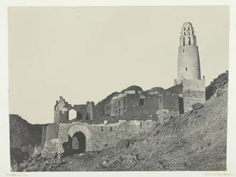 Bellalin moskeija Bab Villagessa Nubiassa, 184951, painettu 1852.