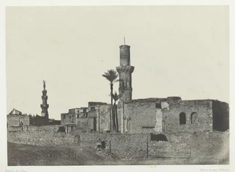 Moskeija lähellä Bab-el-Saïdaa, Le Kaire, 184951, painettu 1852.