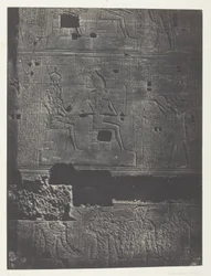 Länsimuuri, Isiksen suuri temppeli Philoessa; Nubia, levy 78 albumista "Egypte, Nubie, Palestine et Syrie" (1852).
