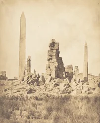 Obeliskit Karnac Thebesin palatsista, 1849-50.