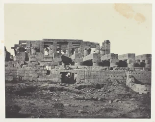Karnakin palatsi, eteläinen sisäänkäynti Hypostyle Halliin; Thebes
