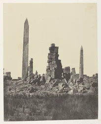 Karnakin palatsi, Obeliskit; Thebes