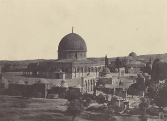 Palestiina. Jerusalem. Omarin moskeija