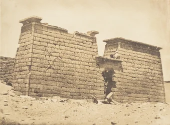 Pylones du Temple de Sébona, 3. huhtikuuta 1850.