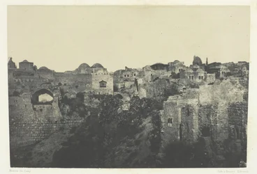 Western Quarter, Jerusalem, Palestiina, 184951, painettu 1852.