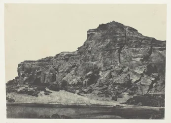 Toinen katarakti, Dgebel-Aboucir; Nubia, levy 112 albumista "Egypte, Nubie, Palestine et Syrie" (1852).