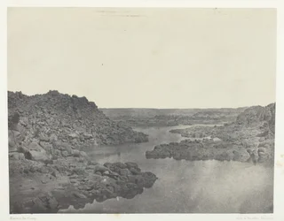 Poistuminen ensimmäisestä kaihista, Ylä-Egypti, 184951, painettu 1852.