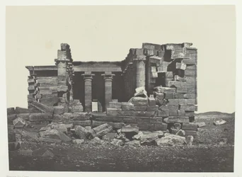 Temple De Maharakkah Hiera Sycaminos Des Grecs, Nubie, 184951, painettu 1852.
