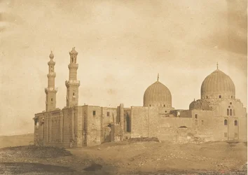 Yleiskuva sulttaani Bezkoukin moskeijasta ja haudasta, El-Melek..., joulukuu 1849 - tammikuu 1850.
