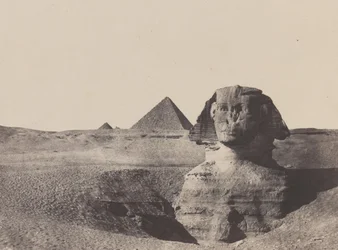 Keski-Egypti, Sfinksi, joulukuu 1849, painettu 1852.