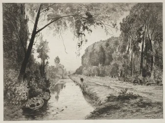 Pont Sainte-Maxencen kanava, n. 1878.