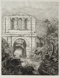 Lallienin palatsin rauniot.