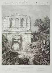 Gallienin palatsin rauniot Bordeaux