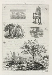 Trakaatti etsauksesta: levy 4, 1866.