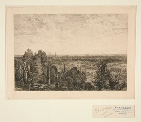 Vue de Paris (näkymä Pariisista)