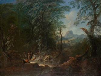 metsämaisema "aamu"