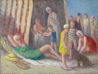 Treport Beachillä, noin 1939