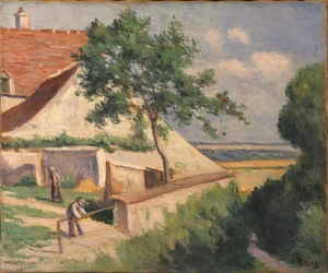 Rolleboise, kirkon takana