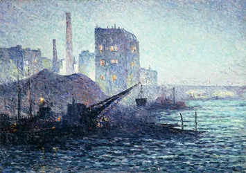 Thames Lontoossa, noin 1893