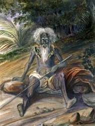 Vanha mies Oceanyssa