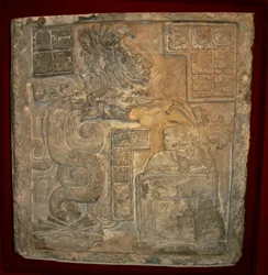 Yaxchilan kaman 15 Maya art
