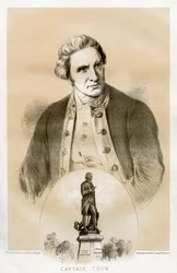 Kapteeni James Cook, 1700-luvun brittiläinen merivoimien upseeri ja tutkimusmatkailija, 1879