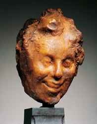 Rieuse (Nauraava nainen), Medardo Rosso (1858-1928)