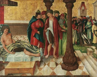 Ihmeellinen jalkaparannus St. Cosmas ja Damian