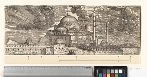 Süleymaniye-moskeija koillisesta katsottuna