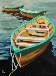 Three of a Kind, 2022 (akryyli kankaalle)