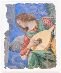 Musiikkia tekeviä enkeleitä, noin 1480 (fresko)