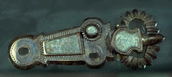 Merovingilainen taide: vyön solki. Pariisi, Musee Carnavalet