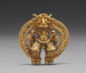 Kuva Riipus, c. 1000-1550 (valettu kulta)