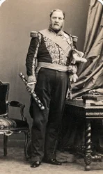 Marechal Foreyn (1804-1872) muotokuva . Valokuva Mayerista ja Piersonista
