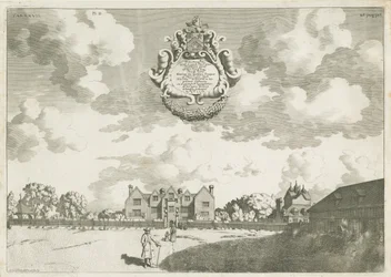 Bentley Hall: kuparikaiverrus, [1686] (vedos) (painos)