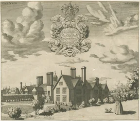 Blithfield Hall: kaiverrus, nd [1686] (painettu)