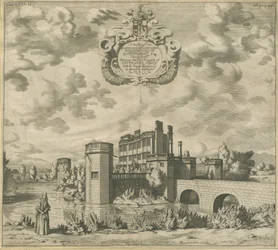 Caverswallin linna: kuparikaiverrus, nd [1653-1686] (vedos) (painettu)