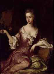 Sandwichin kreivitär Elizabeth n. 1674-1757, 1690-1740.