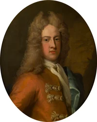 Henryn muotokuva, varakreivi Newport, myöhemmin 3. Earl of Bradford 1. luomisesta (1683-1734), n. 1703-1734 (öljy kankaalle)